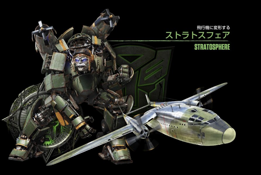 Image Of Transformers Rise Of The Beasts Official Art Stratosphere And Transit Character  (14 of 15)